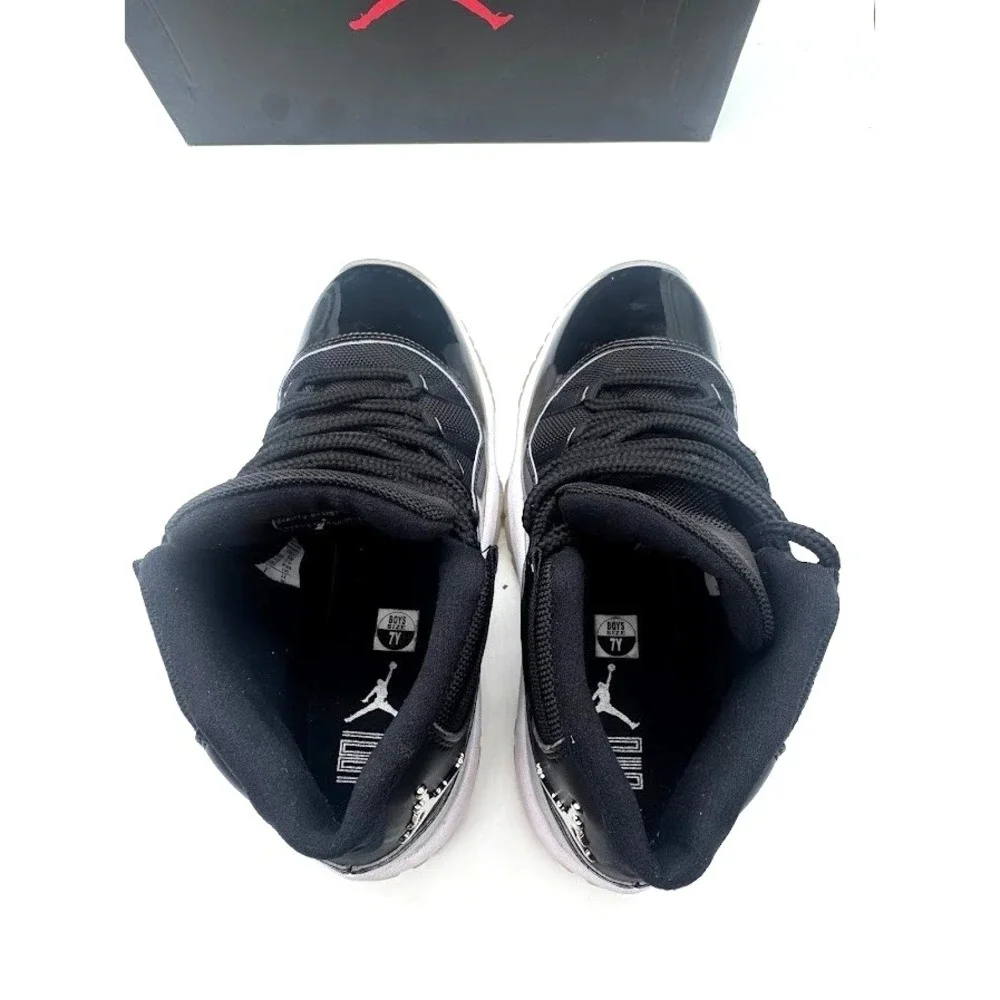 Nike Air Jordan 11 Retro GS Space Jam 2016‎ Black 7Y 378038-011 OG Box